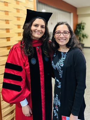 Anu at HMS graduation 2025