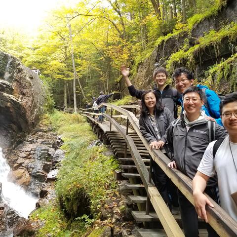 Fall outing to Flume Gorge and Mount Cannon in NH