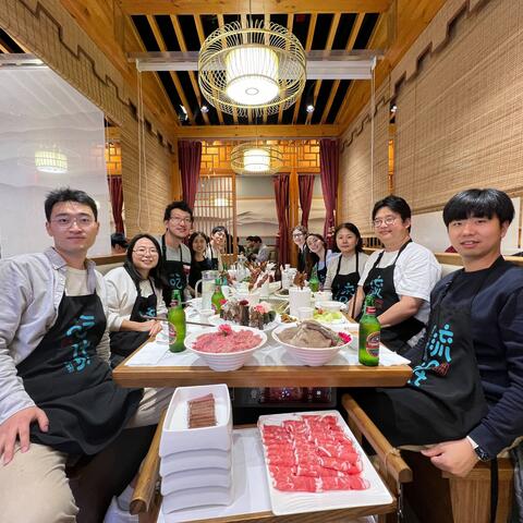 Lab Dinner with the Huang Lab!