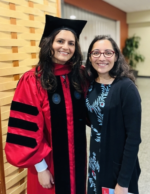 Anu at HMS graduation 2025