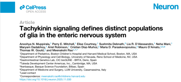 Screenshot of Neuron article
